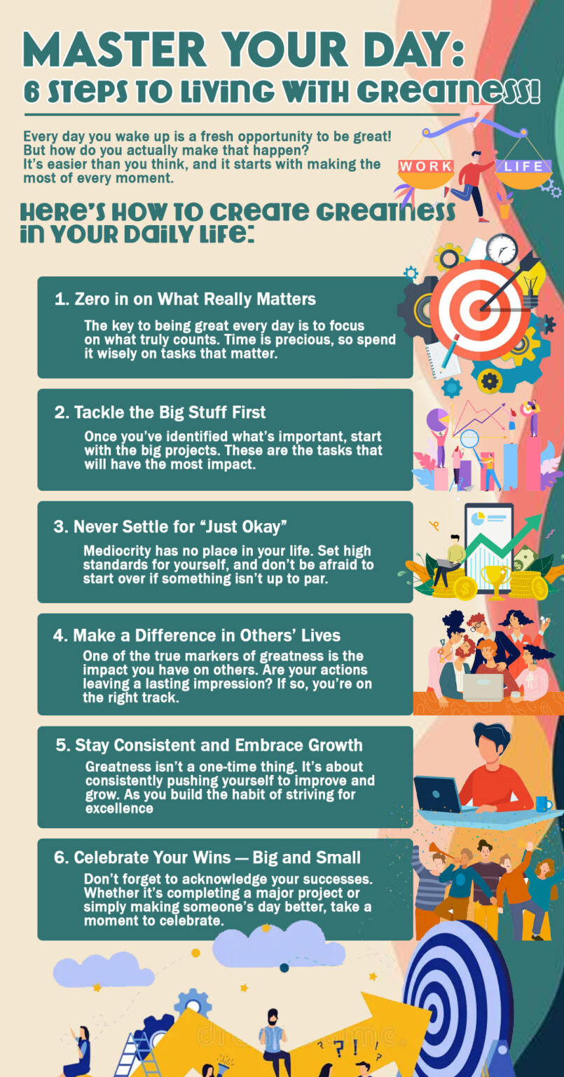 Master Your Day: 6 Steps to Living With Greatness! - MysticKnots